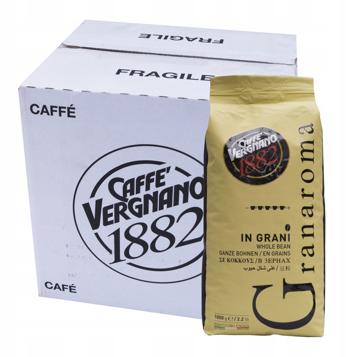 Zrnková káva - Granner Coffee Vernano Gran Aroma 1 kg Org.