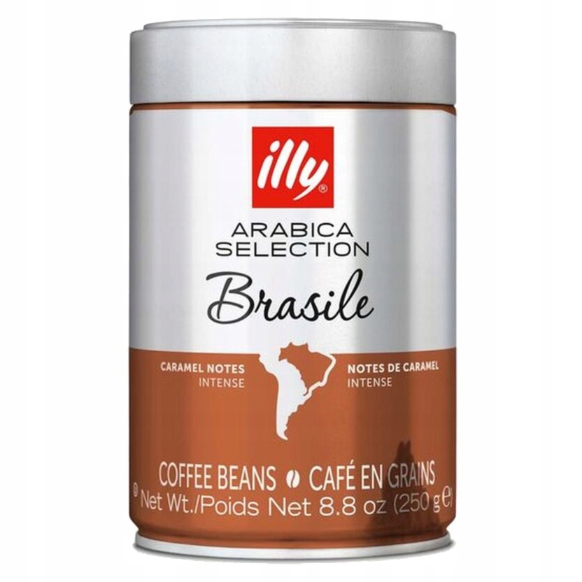 Zrnková káva - Grainy Coffee Illy monoarabica brasile 250g