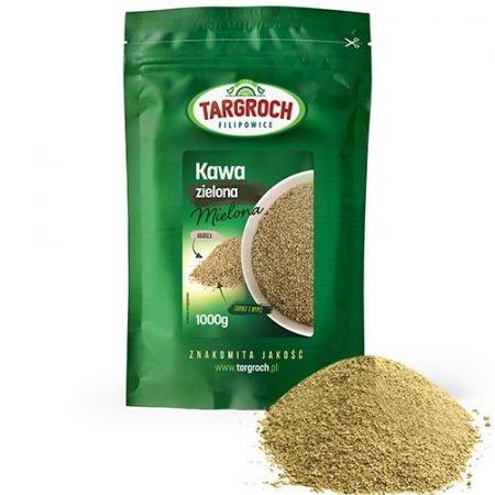 Zelená káva - Káva Zelená mletá Arabica 1 kg