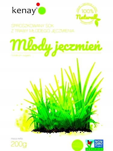 Kenay Young Barley Juice z trávy práškové 200g