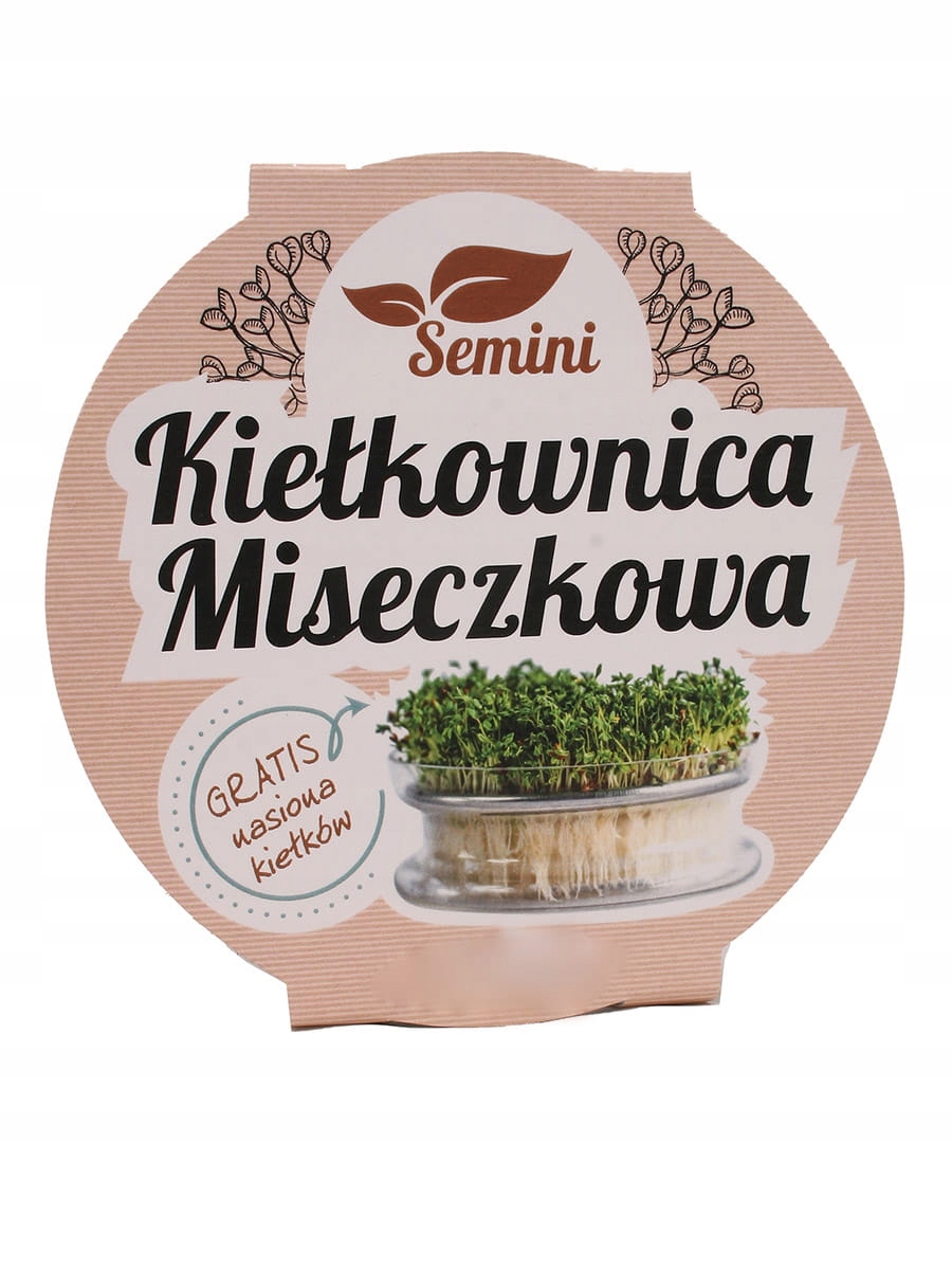 Sklenený Bowlracberry Sprout so sito + semenami