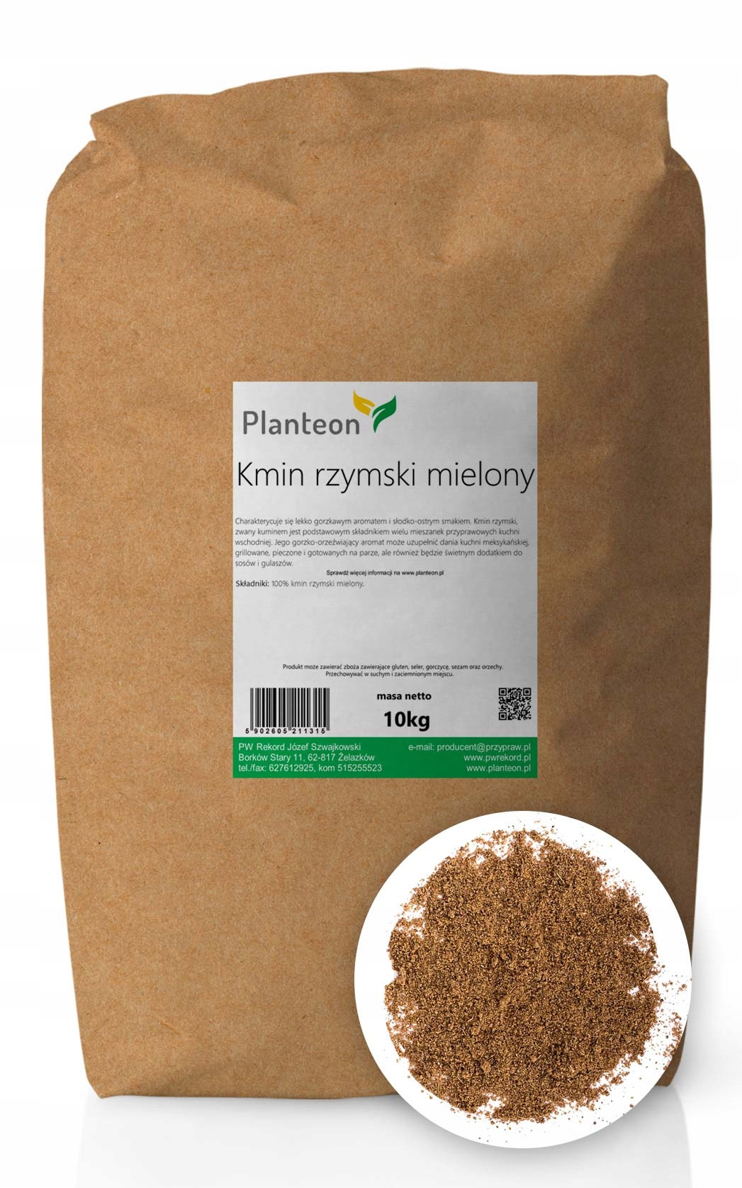 Roman Cumin Ground Cumin XXL BIG 10KG vrece