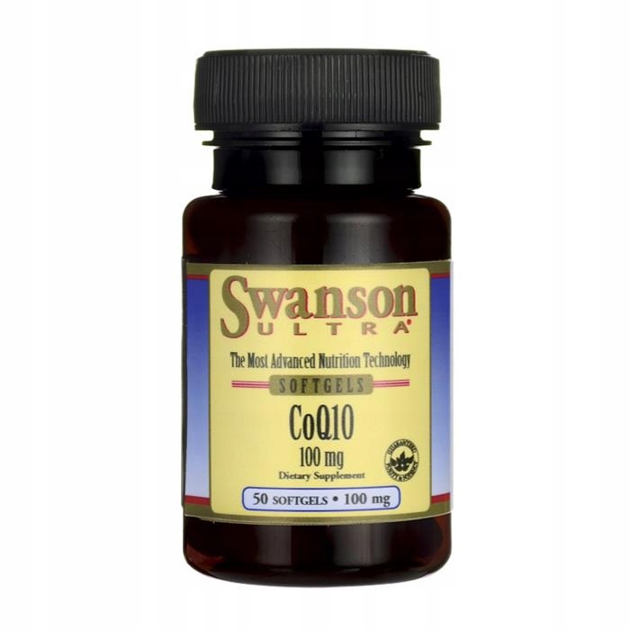 Koenzým Q10 100 mg CoQ10 50 kapsúl od spoločnosti SWANSON