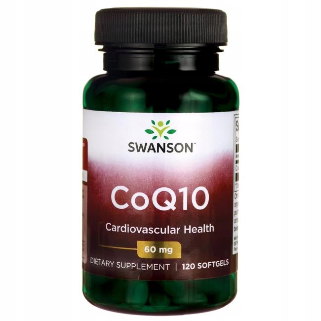COENZYME Q10 60MG COQ110 120 SWANSON CAPSULS