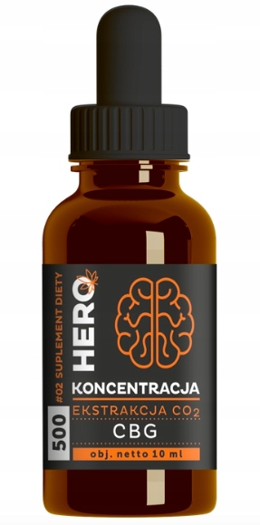 CBD - koncentrácia CBG of konopný olej 10ml Oil CBDA