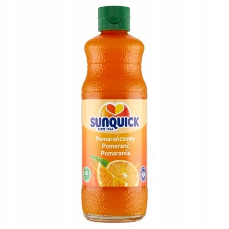 Koncentrát pomarančového nápoja 580 ml