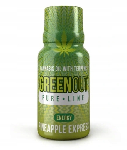 CBD - Konope Greenout Green Out Čistý Pineapple Energy