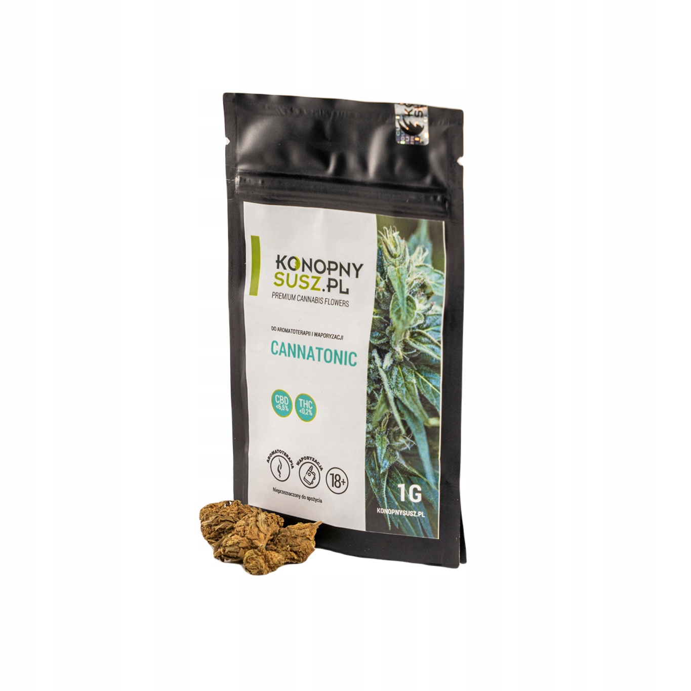 CBD - Konope sucho CBD 6,5% Cannanonic 2 g Cannabis Weed