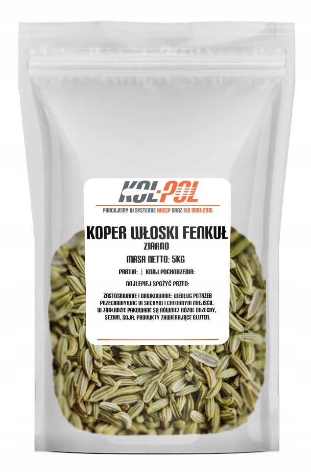 Taliansky fenikel Fenkul Seeds Seed 5kg