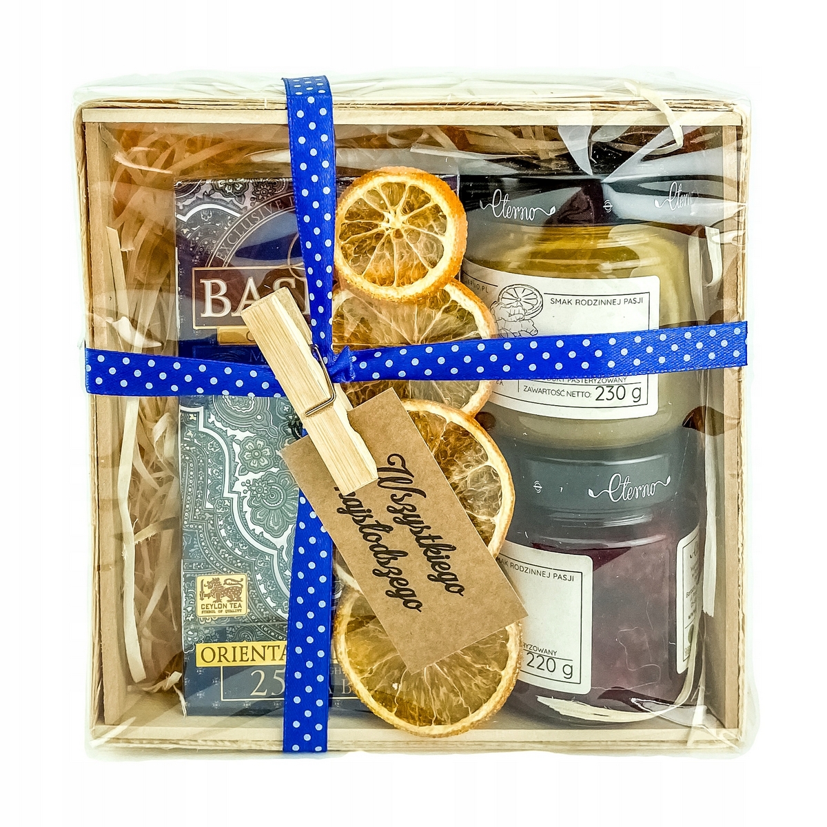 Darčekový kôš Prírodné bio Eco Products TEA