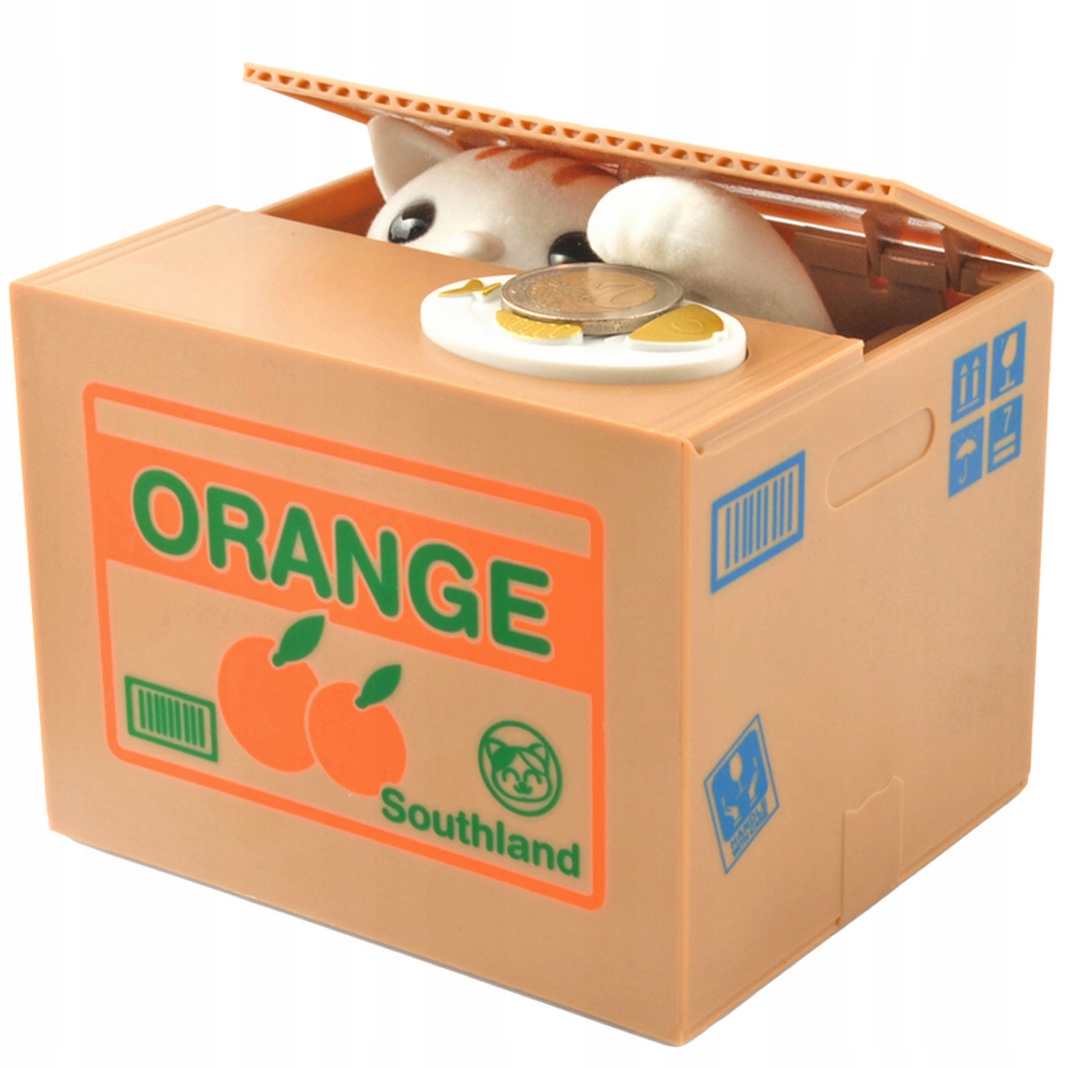 Cat Kotek Piggy Bank Interactive Automation