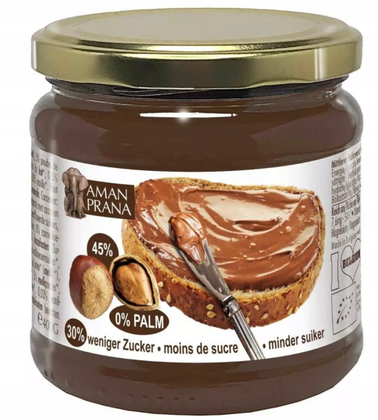 Orechový krém - I love belgium Choco - 400g BIO