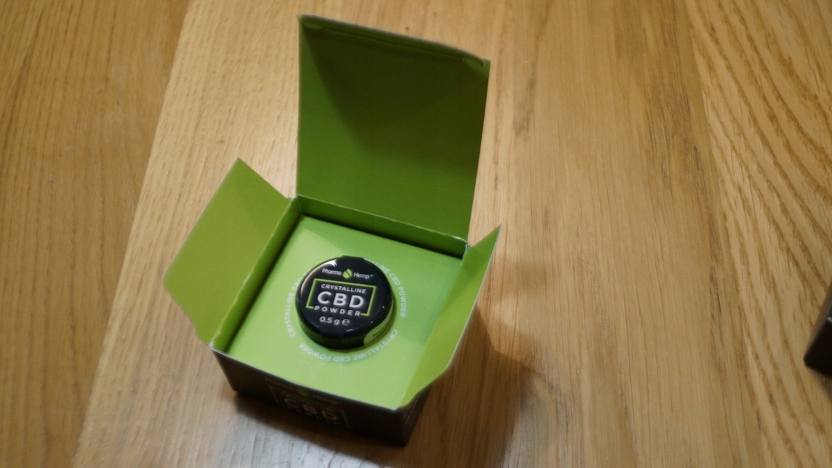 CBD - Crystal CBD Pharmahemp 0,5g vysoká kvalita