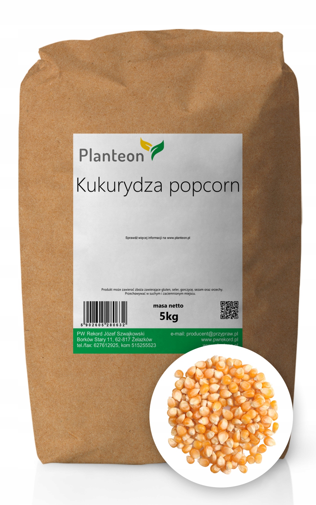 Kukurica Popcorn 5kg Paka na udalosti a udalosti