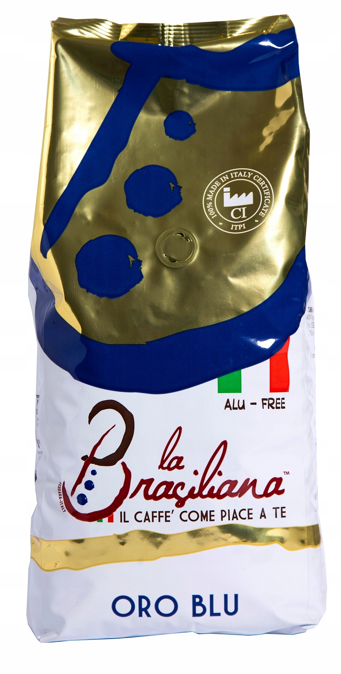 Cappuccino - Kapučíno - La Brasiliana Coffee Beans Prepad Maker