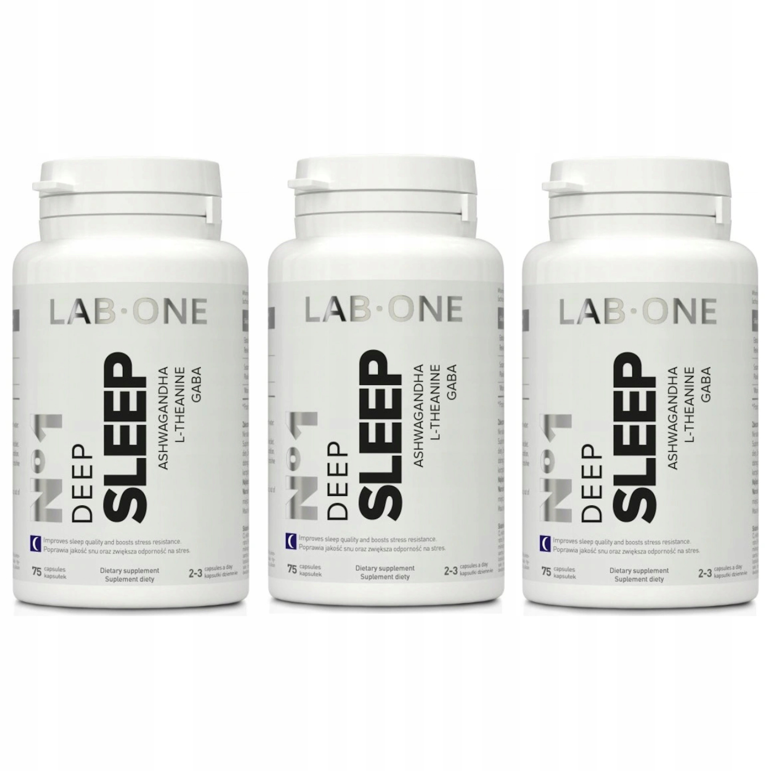 LAB ONE 3X Hlboký spánok 225k OBNOVA STRESU SILNÝ SPÁNOK