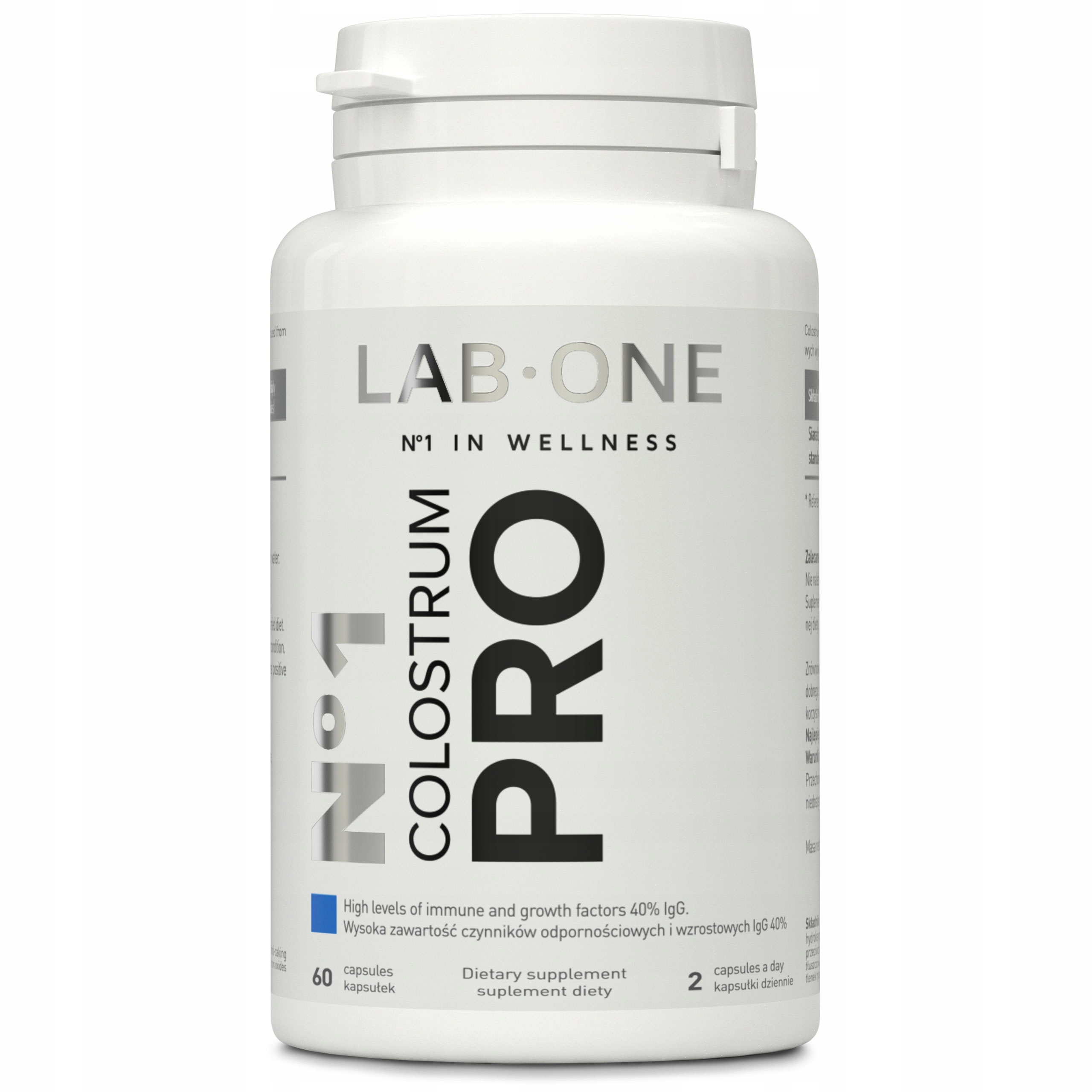 Lab jeden colostrum 60k krava Sarra 800mg v časti