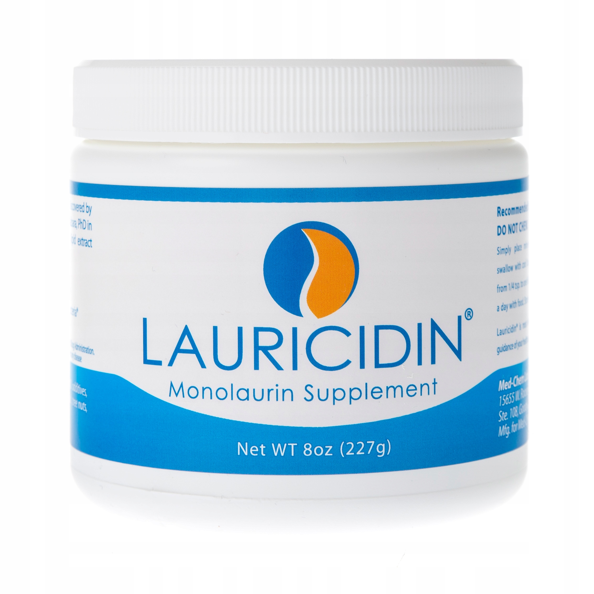 LAURICIDÍN 227 G OBSAHUJE ČISTÝ MONOLAURÍN