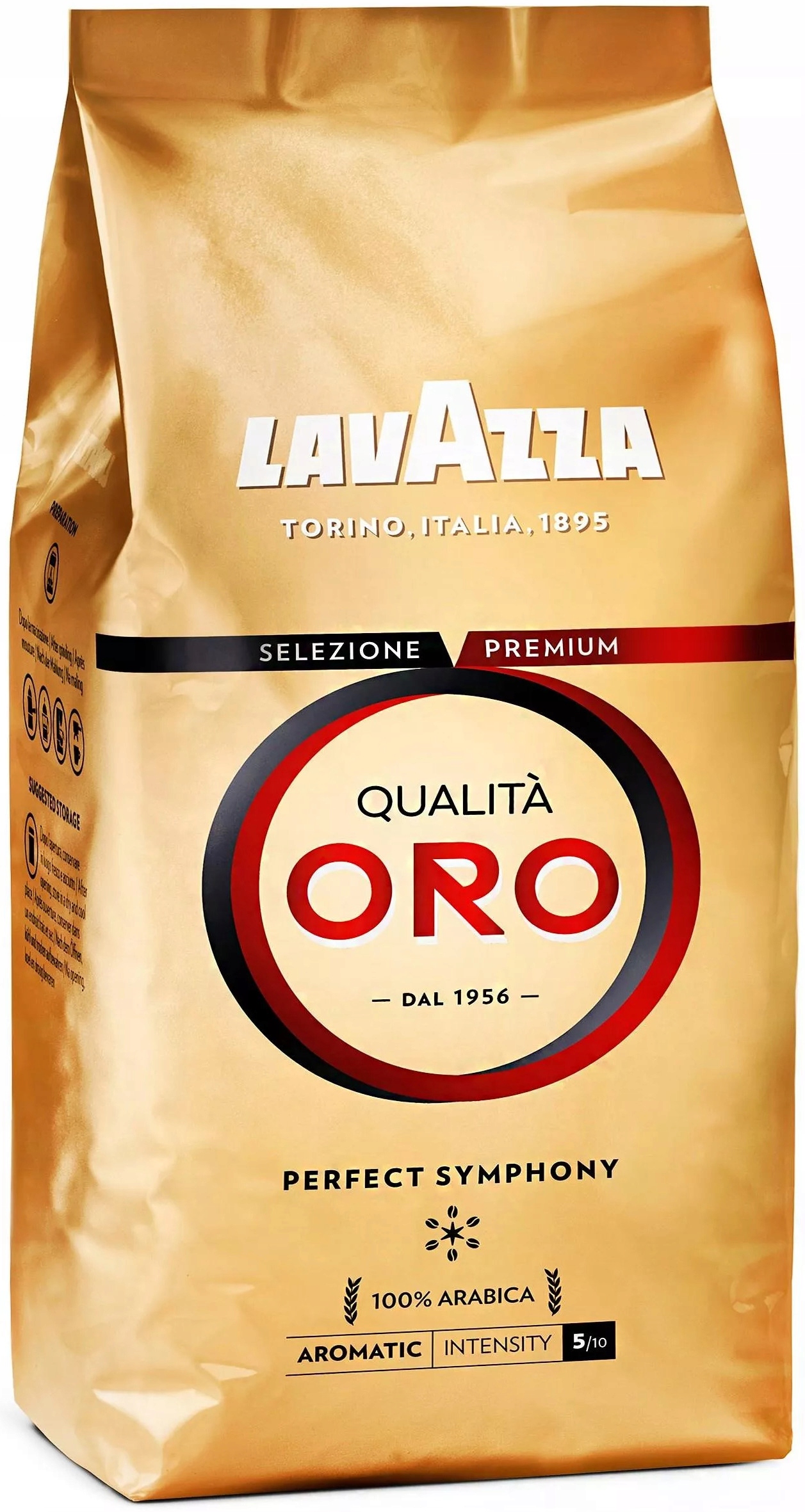 Zrnková káva - Kávové zrná LAVAZZA QUALITA ORO ORIGINÁL 1 kg