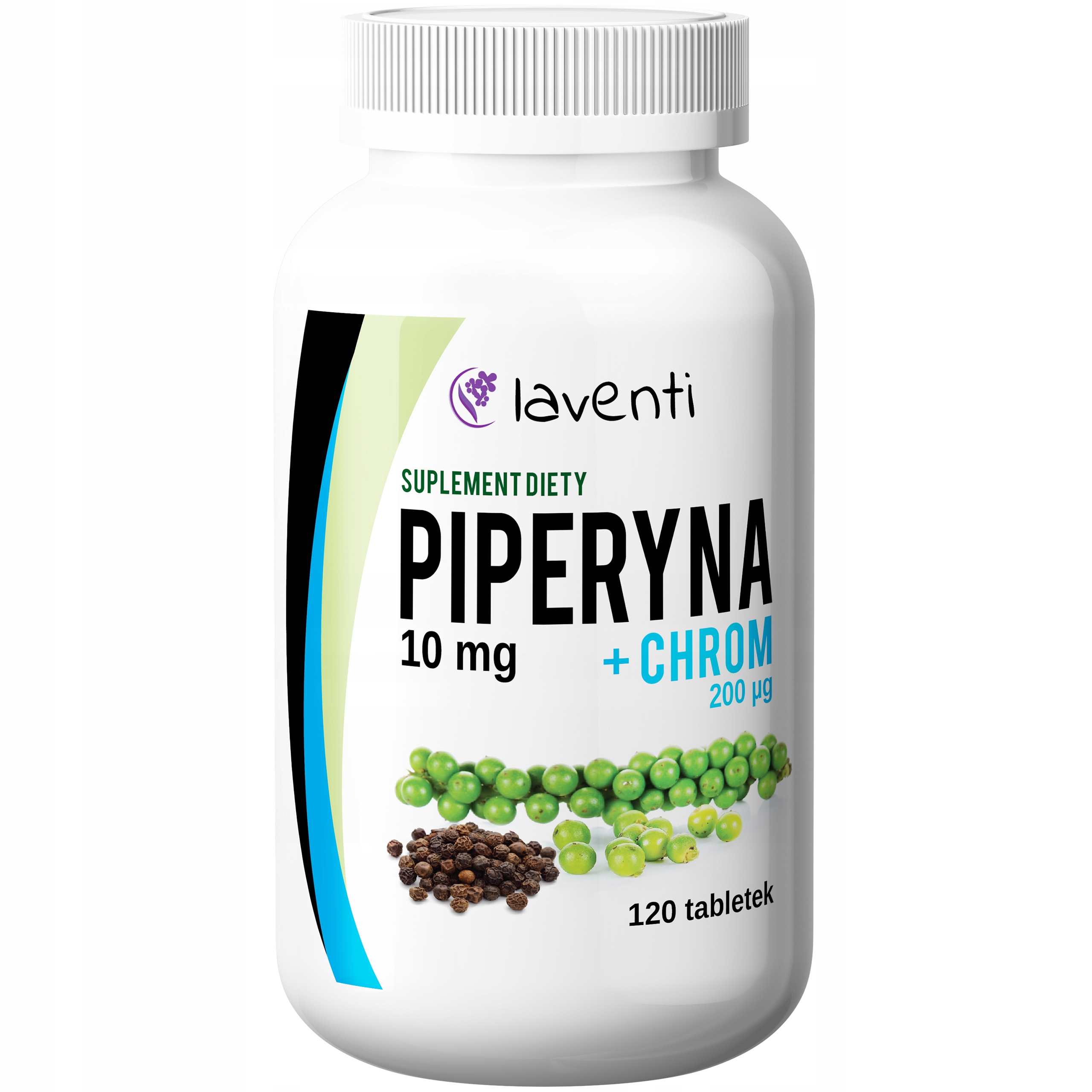 Spaľovač tuku - Laventi Piperine 95% Chrome 120tabs pre chudnutie