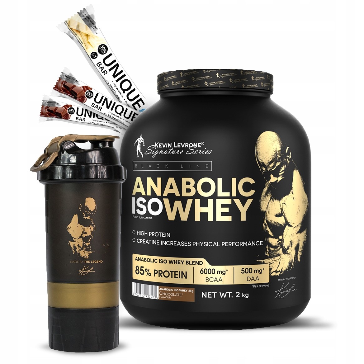 Proteín - Levrone Anabolics Iso Srvátka 2 kg WPI proteín, mizerný