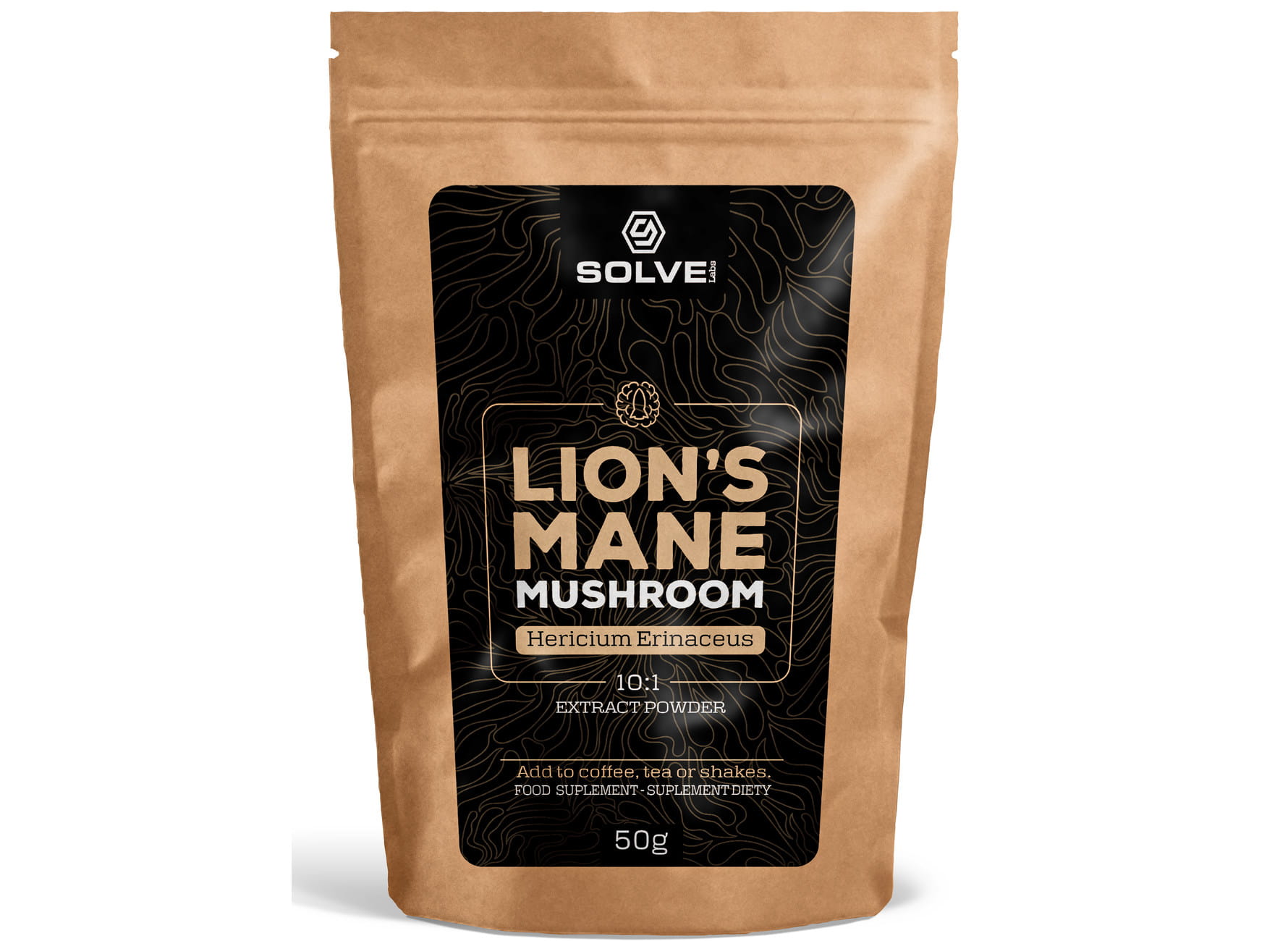 Lion's Mune 10: 1 Soples Jeżowata 50g Riešenie Labs