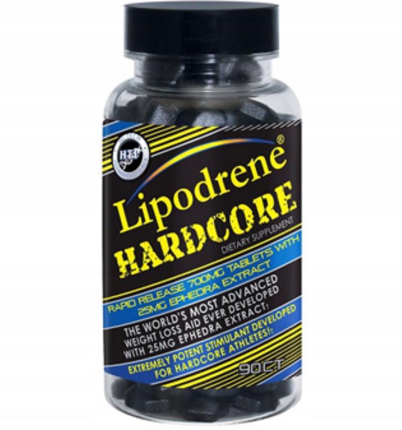 Spaľovač tuku - Lipodrene Hardcore 90 Kaps Hi-Tech originál z DMAA