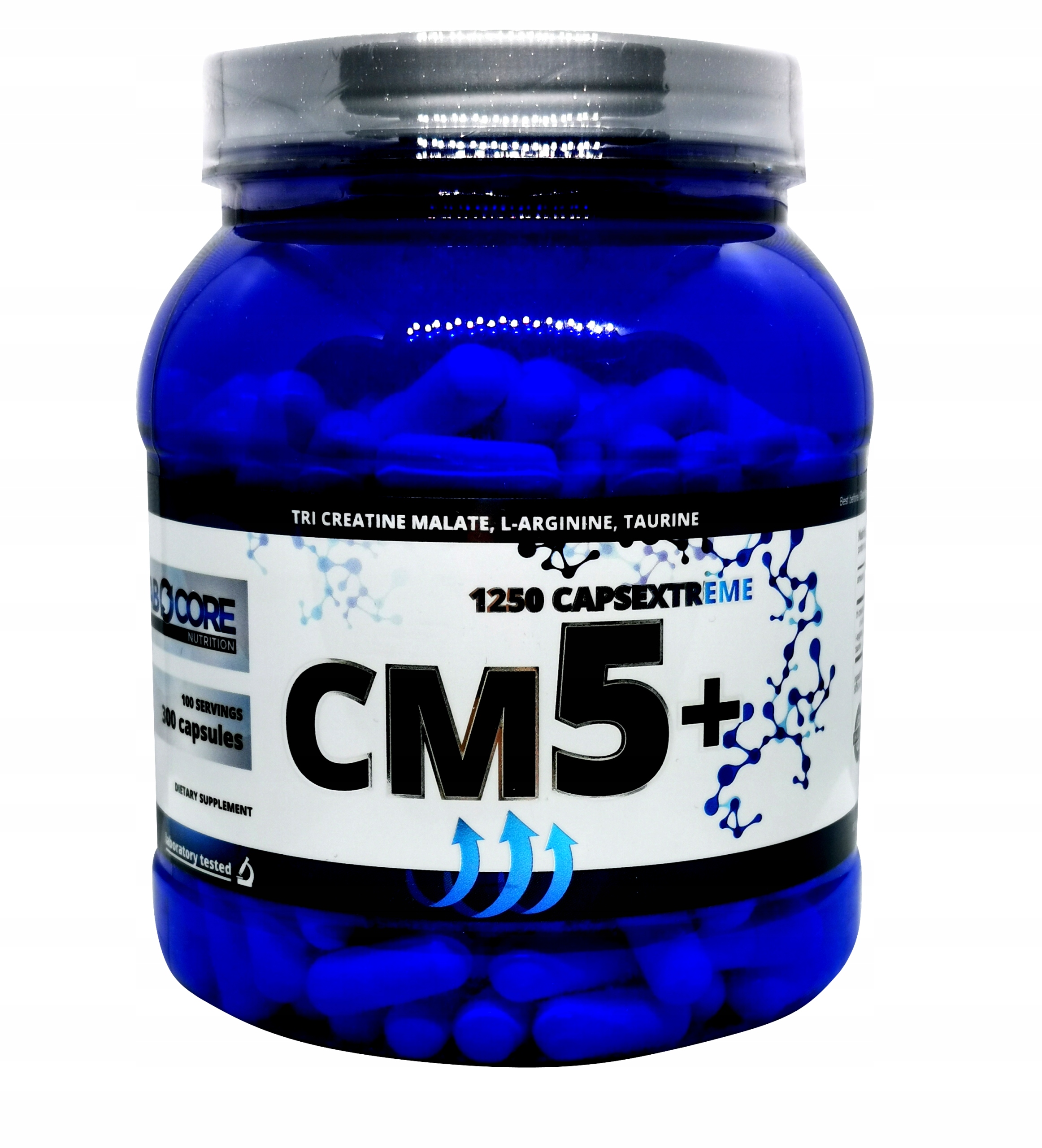 Kreatín - Labocore Nutrition cm5 + 300kaps Apple Creaine