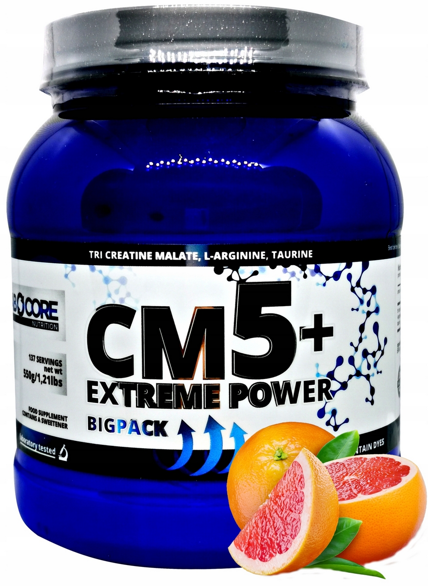Kreatín - Labocore Nutrition CM5 + 550 g TCM kreatín malát
