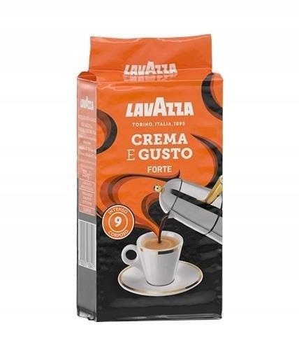Káva mletá - Lavazza Crema e Gusto Forte 250g, mletá káva