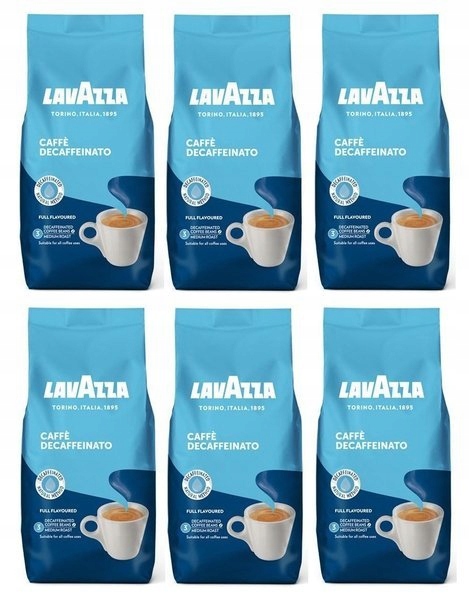 Káva bez kofeínu - Lavazza decaffeinato 500g deffeín zrnitý 6