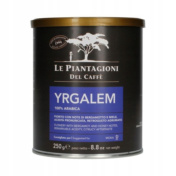 Káva mletá - Le Piantagioni Etiópia Yrgalemská káva mletá 250g