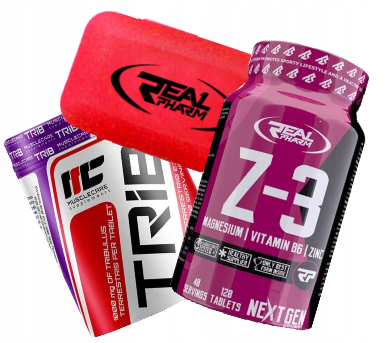 Testosterón - Libido a testosterón Real Pharm Z3 + MC Tribulus
