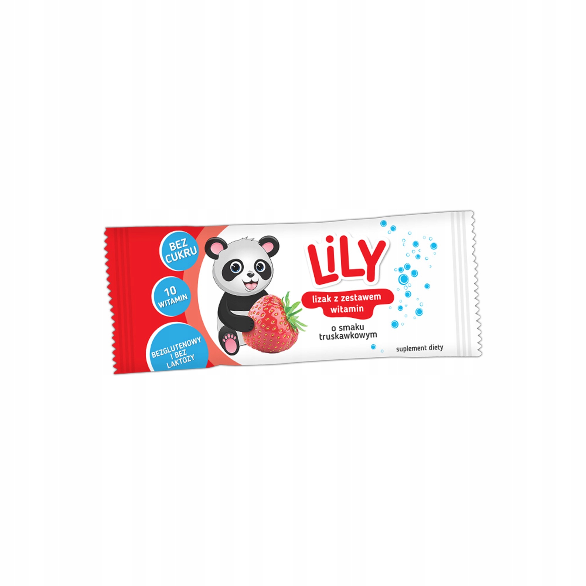 Lollipop s jahodovými vitamínmi [40ks