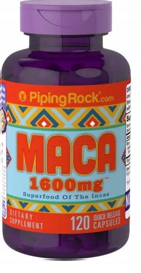 Spaľovač tuku - MACA EXTRACTORA ROOK ROOK LIBIDO MEMORY 1600 MG 120K