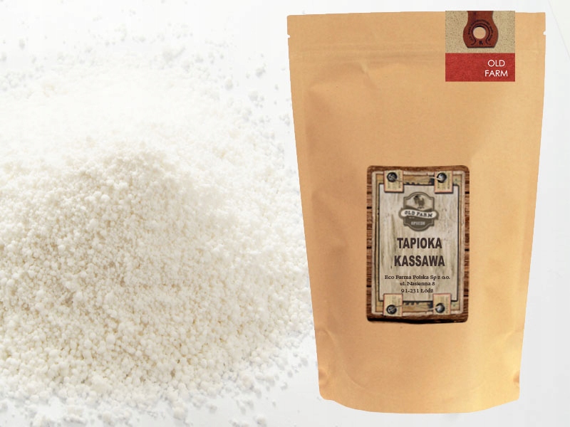 Tapioka múka 5 kg maniok Kassawa pre gélovanie