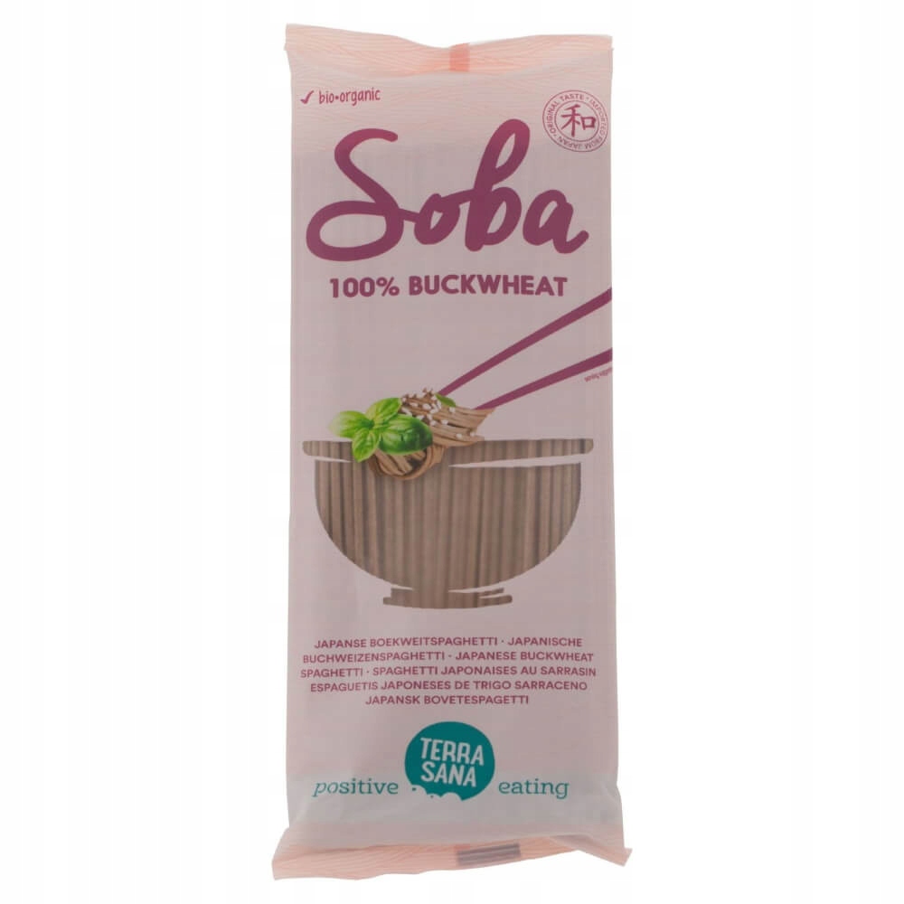 Ázijska kuchyňa - Macaroni (pohánky) Bio 200 g - Terrasana
