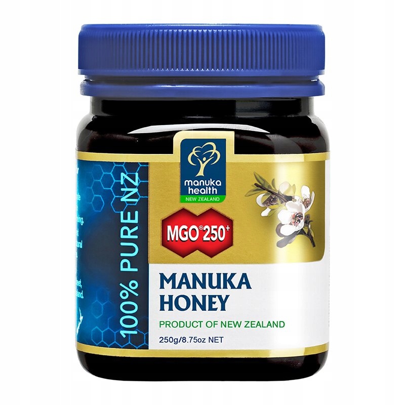 Manuka Honey MgO 250+ Produkt Nového Zélandu 250g