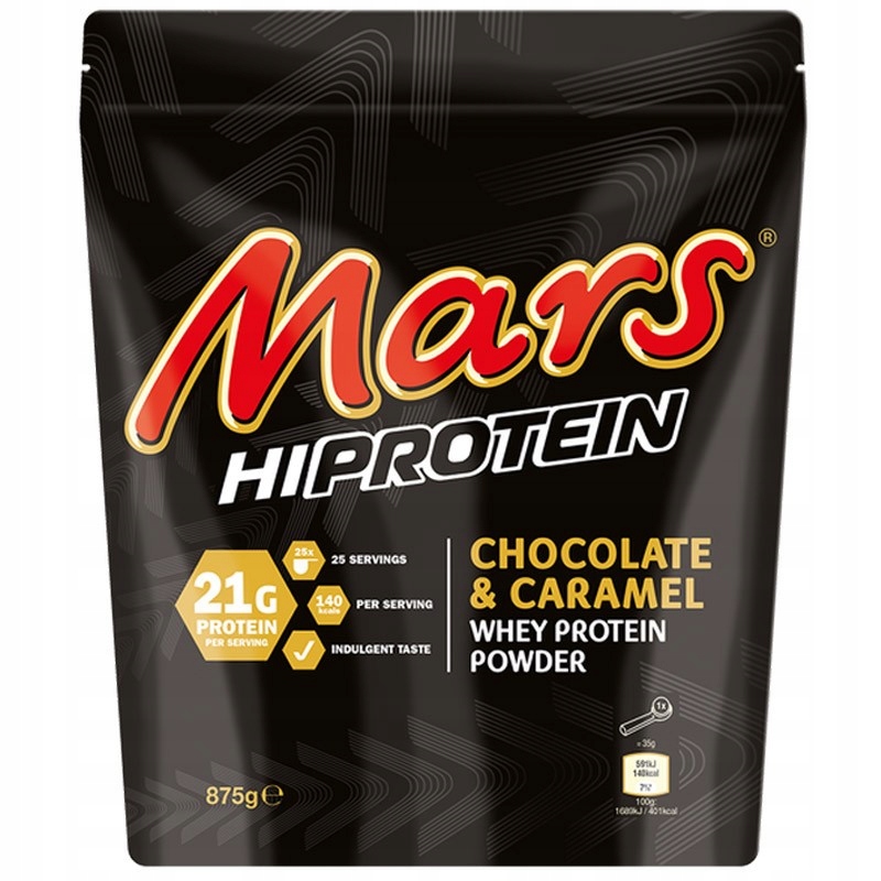 Proteín - Mars Hi proteín 875G proteínový chvenie