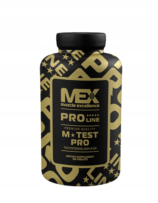 Testosterón - Mex M-Test Pro 150 Tabuľka.