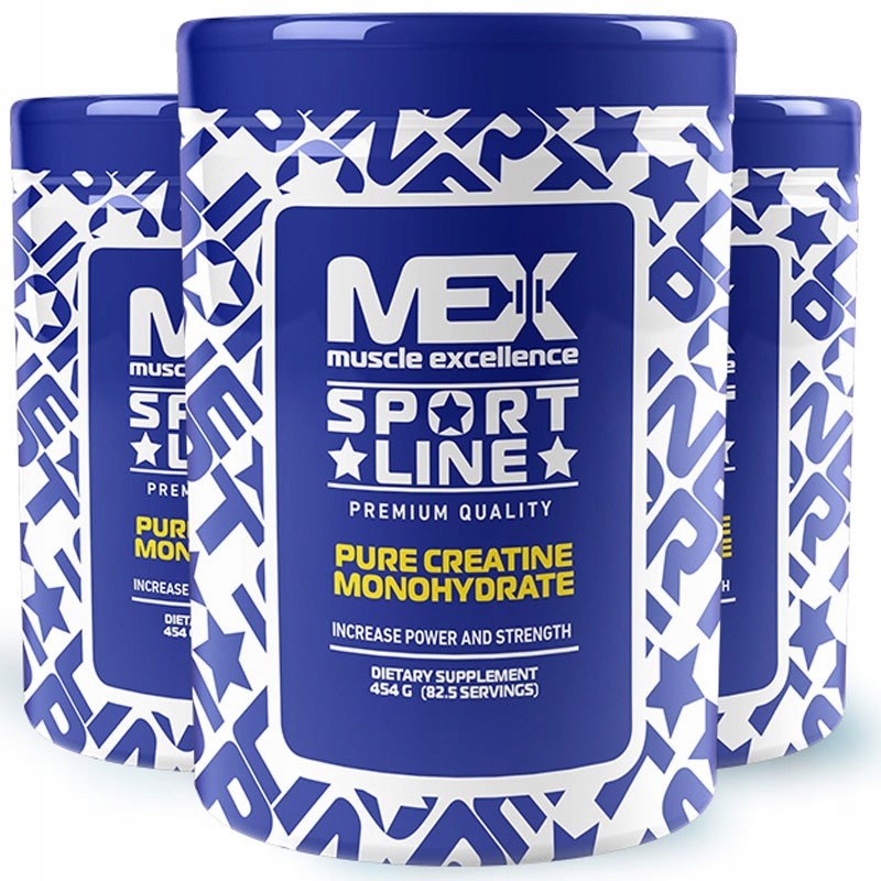 Kreatín - Mex Pure Creaine monohydrát prášok 454g Kreatín