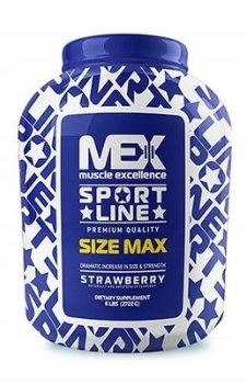Gainer - VEĽKOSŤ MEXU MAX 2722 g VANILKY