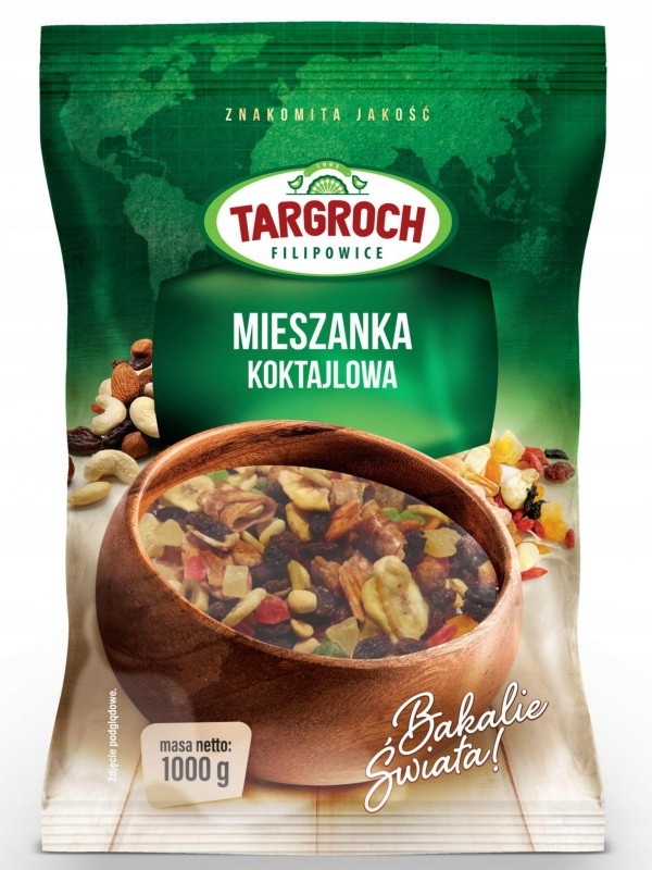 Študentský kokteil zmes pre müsli 1kg prevádzka
