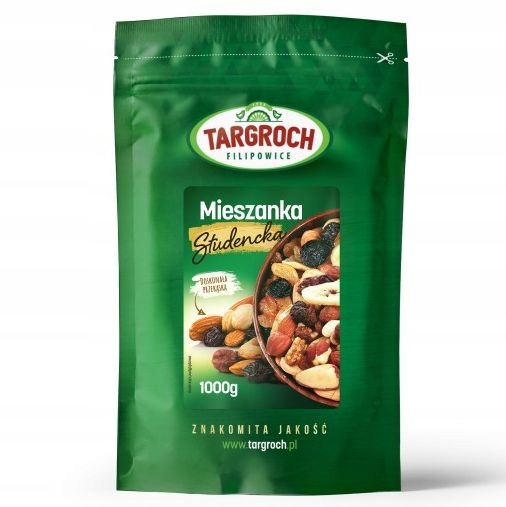 Študent MIX 1KG NUTS A BAKALIE + ZADARMO