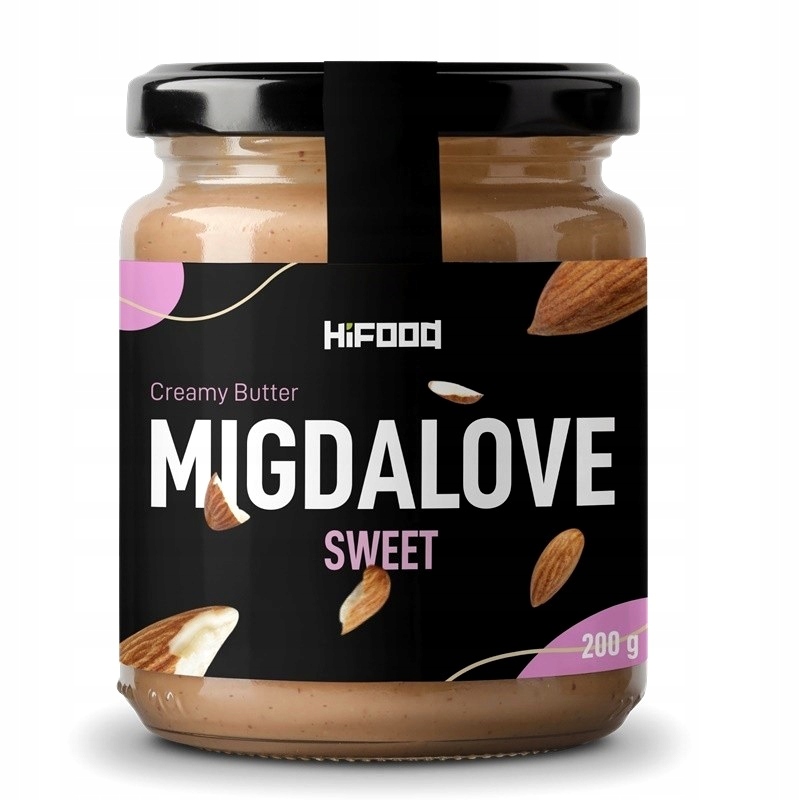 Migdalove sladký mandľový krém Hifood 200g Sztos