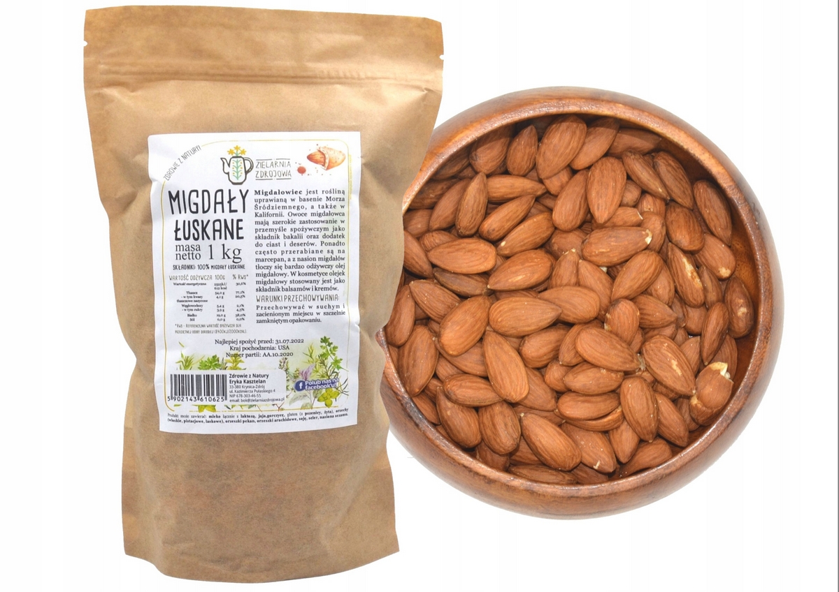 Orechy - ALMONDS HUNDED PRATIORY 1KG