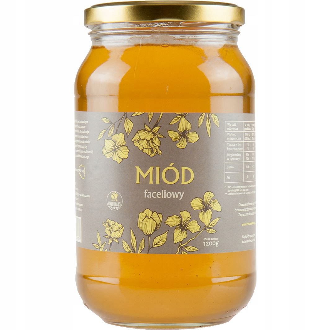 TVAROVÝ MED 1,2 KG PRÍRODNÝ ODPOR JAR