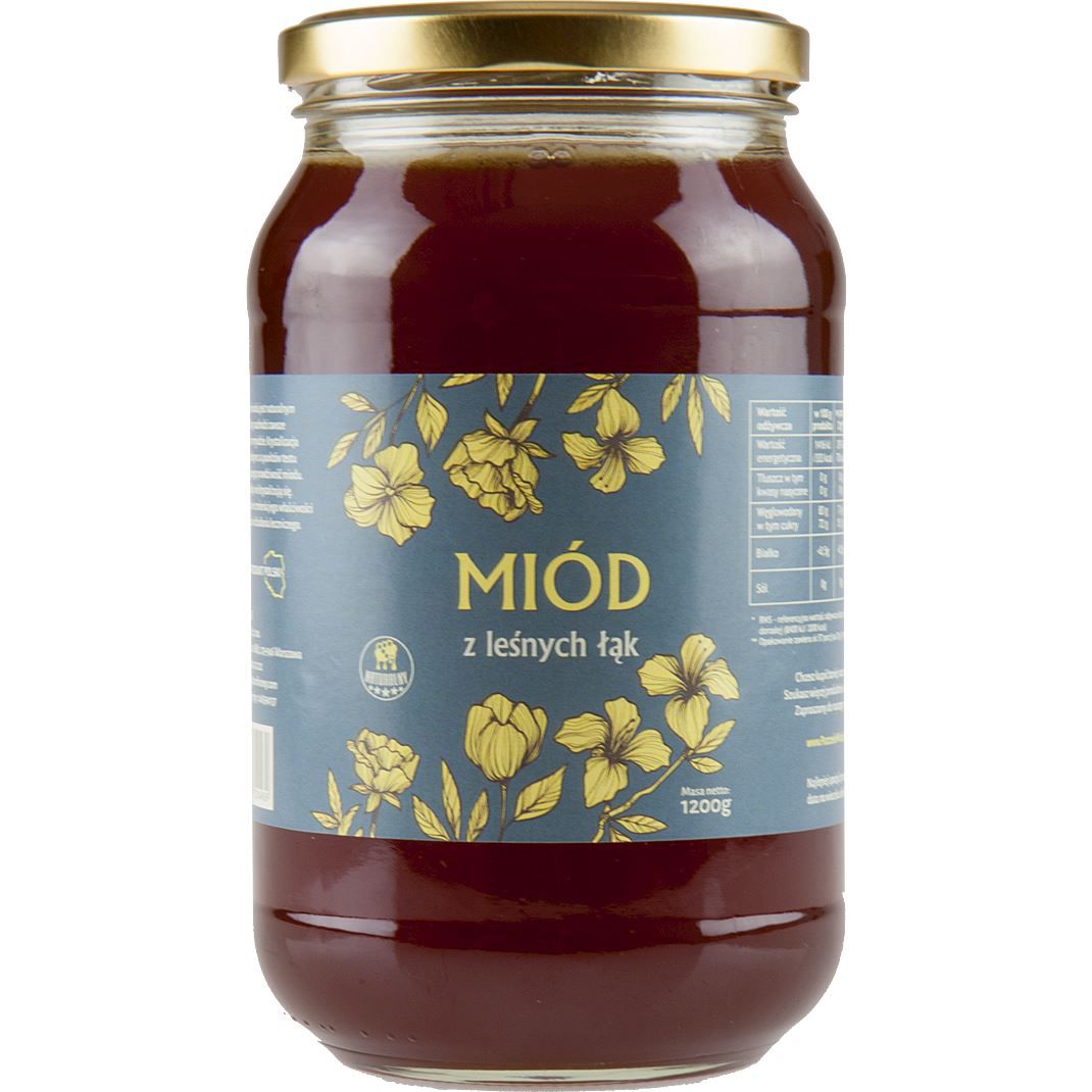 HONEY 1.2KG Forest Eassel prírodný les z tela