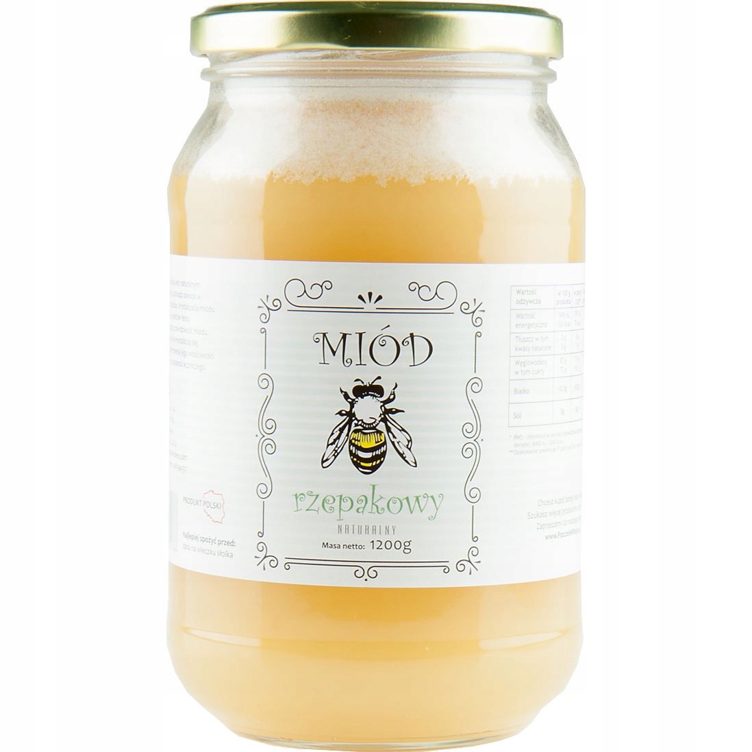 HONEY 1.2KG REPEKEED Prírodné vposielajúce zber 2020
