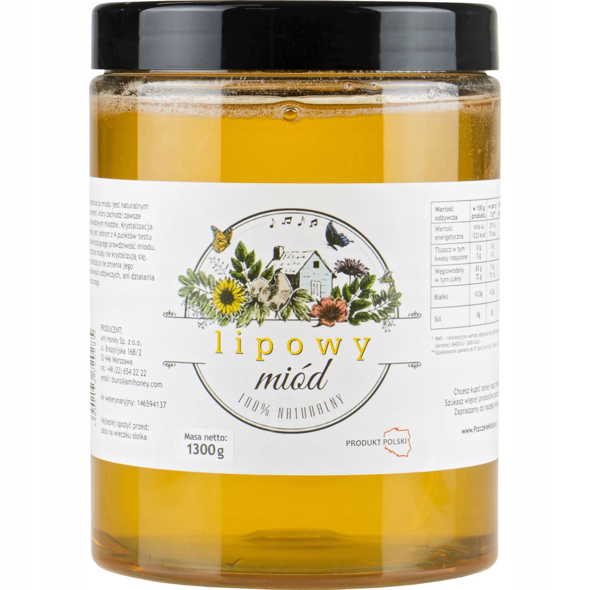 HONEY 1.3KG LINDEN PRIHLÁSENIA Z VOZIDIEŤ K PRÍSTUPUJÚCEHO PROSTRUČNOSTI
